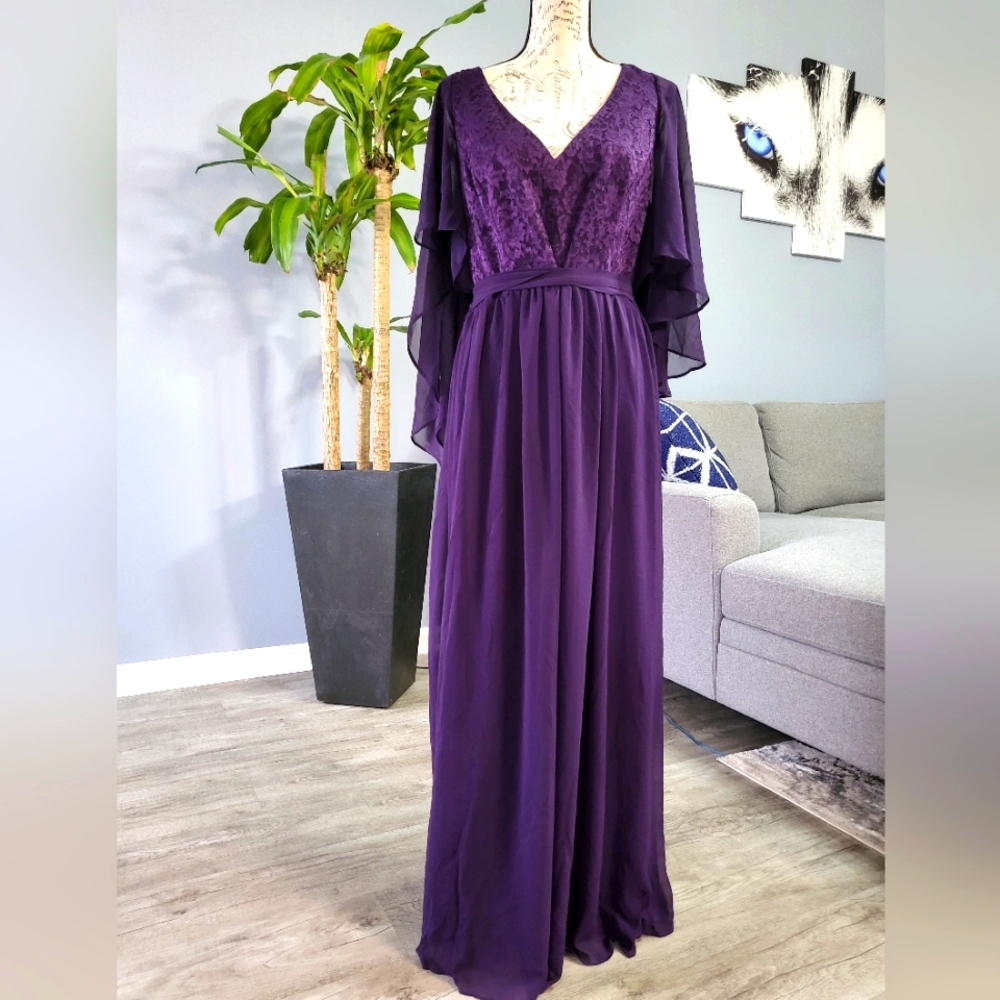 Brand New Prom,Party Dress, Beautiful purple gown. Size 2X but fits like 1X / XL
